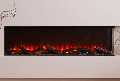 63 inch British Fires New Forest electric fireplace